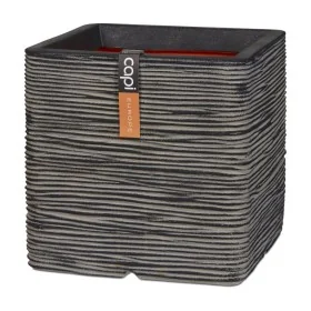 Capi Maceta cuadrada Nature Rib gris antracita 50x50 cm by , Pots and planters - Ref: Foro24-429057, Price: 157,65 €, Discoun...