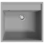 Fregadero de cocina con rebosadero granito gris by , Sinks - Ref: Foro24-147062, Price: 176,03 €, Discount: %