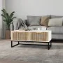 Mesa de centro hierro y madera contrachapada blanco 80x40x35 cm by , Coffee table - Ref: Foro24-352100, Price: 114,48 €, Disc...