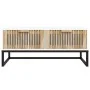Mesa de centro hierro y madera contrachapada blanco 80x40x35 cm by , Coffee table - Ref: Foro24-352100, Price: 114,48 €, Disc...