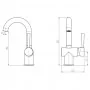 SCHÜTTE Grifo monomando mezclador de lavabo CORNWALL cromado von , Wasserhähne - Ref: Foro24-425791, Preis: 88,80 €, Rabatt: %