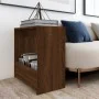Mesa auxiliar madera contrachapada roble marrón 50x26x50 cm by , Side tables - Ref: Foro24-826631, Price: 32,94 €, Discount: %
