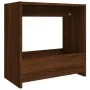 Mesa auxiliar madera contrachapada roble marrón 50x26x50 cm by , Side tables - Ref: Foro24-826631, Price: 32,94 €, Discount: %