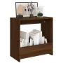 Mesa auxiliar madera contrachapada roble marrón 50x26x50 cm by , Side tables - Ref: Foro24-826631, Price: 32,94 €, Discount: %