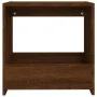 Mesa auxiliar madera contrachapada roble marrón 50x26x50 cm by , Side tables - Ref: Foro24-826631, Price: 32,94 €, Discount: %