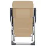 Sillas de camping plegables reposapiés 2 uds textilene crema von , Gartenstühle - Ref: Foro24-360147, Preis: 170,51 €, Rabatt: %