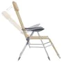 Sillas de camping plegables reposapiés 2 uds textilene crema von , Gartenstühle - Ref: Foro24-360147, Preis: 170,51 €, Rabatt: %