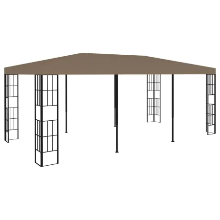 Cenador gris taupe 6x3 m by , Tents and gazebos - Ref: Foro24-312259, Price: 315,54 €, Discount: %