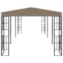 Cenador gris taupe 6x3 m by , Tents and gazebos - Ref: Foro24-312259, Price: 315,54 €, Discount: %