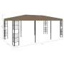 Cenador gris taupe 6x3 m by , Tents and gazebos - Ref: Foro24-312259, Price: 315,54 €, Discount: %