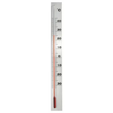 Nature Termómetro de pared de exterior aluminio 3,8x0,6x37 cm von , Vorhersagen und Wetterstationen - Ref: Foro24-423525, Pre...