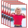 Marcos de foto collage de pared o mesa 5 uds rojo MDF 70x90cm by , Photo frames - Ref: Foro24-332405, Price: 107,68 €, Discou...