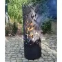 Esschert Design Brasero Flames de acero al carbono negro FF408 de , Chimeneas - Ref: Foro24-422498, Precio: 246,60 €, Descuen...