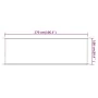 Toldo vertical tela oxford gris taupé 100x270 cm by , Umbrellas - Ref: Foro24-148402, Price: 18,48 €, Discount: %