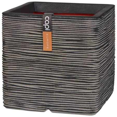 Capi Macetero Nature Rib cuadrado gris antracita 30x30 cm KOFZ902 von , Töpfe und Pflanzgefäße - Ref: Foro24-424210, Preis: 4...