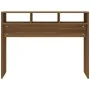 Mesa consola madera contrachapada roble marrón 105x30x80 cm by , Side tables - Ref: Foro24-815941, Price: 46,77 €, Discount: %