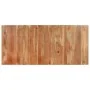 Mesa de comedor madera maciza de acacia 200x90x76 cm by , Kitchen and dining tables - Ref: Foro24-323571, Price: 372,37 €, Di...