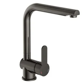 SCHÜTTE Grifo mezclador de fregadero con caño alto RIO grafito brillo by , Faucets - Ref: Foro24-435060, Price: 100,10 €, Dis...