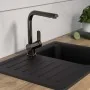 SCHÜTTE Grifo mezclador de fregadero con caño alto RIO grafito brillo by , Faucets - Ref: Foro24-435060, Price: 100,10 €, Dis...