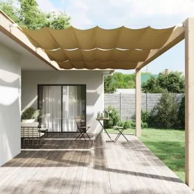 Toldo vertical beige 200x270 cm tela oxford by , Umbrellas - Ref: Foro24-148276, Price: 32,15 €, Discount: %