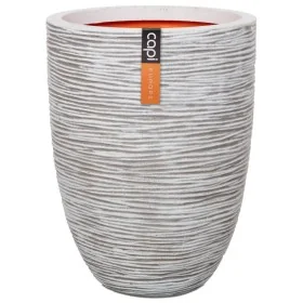 Capi Jarrón Nature Rib elegante bajo color marfil 36x47 cm KOFI782 by , Pots and planters - Ref: Foro24-424227, Price: 80,15 ...