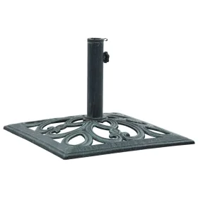 Green cast iron parasol base 12 kg 49 cm by vidaXL, Umbrella bases - Ref: Foro24-47866, Price: 68,01 €, Discount: %