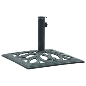 Sonnenschirmständer aus grünem Gusseisen, 12 kg, 49 cm von vidaXL, Schirmständer - Ref: Foro24-47866, Preis: 68,01 €, Rabatt: %