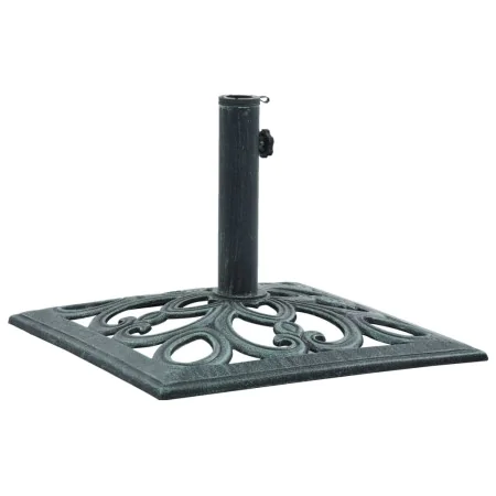 Base de sombrilla de hierro fundido verde 12 kg 49 cm de vidaXL, Bases para sombrillas - Ref: Foro24-47866, Precio: 67,99 €, ...