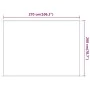 Toldo vertical verde claro 200x270 cm tela oxford von , Sonnenschirme - Ref: Foro24-148325, Preis: 31,63 €, Rabatt: %