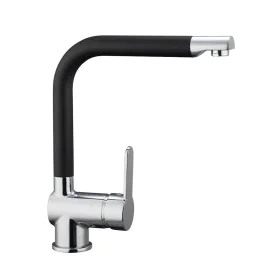 SCHÜTTE Grifo mezclador de lavabo RIO negro mate de , Grifos - Ref: Foro24-429403, Precio: 88,95 €, Descuento: %