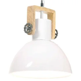 Lámpara colgante industrial 25 W blanca redonda 30 cm E27 von , Lampen - Ref: Foro24-320539, Preis: 65,18 €, Rabatt: %