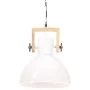 Lámpara colgante industrial 25 W blanca redonda 30 cm E27 by , Lamps - Ref: Foro24-320539, Price: 65,18 €, Discount: %