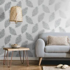 DUTCH WALLCOVERINGS Papel pintado Fawning Feather gris claro von , Bemaltes Papier - Ref: Foro24-437410, Preis: 25,33 €, Raba...