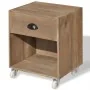 Mesita de noche marrón madera maciza von , Nachttische - Ref: Foro24-243161, Preis: 71,39 €, Rabatt: %