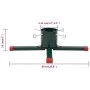 Soporte de árbol de Navidad 60x60x16 cm by , Christmas tree stands - Ref: Foro24-343332, Price: 33,34 €, Discount: %