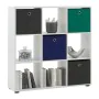 FMD Estantería con 9 compartimentos blanco by , Bookcases and shelves - Ref: Foro24-429434, Price: 149,24 €, Discount: %
