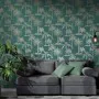 DUTCH WALLCOVERINGS Papel pintado árbol tropical verde azulado y plata von , Bemaltes Papier - Ref: Foro24-437419, Preis: 22,...