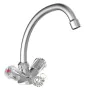 SCHÜTTE Grifo mezclador de lavabo bimando BRILLANT cromado von , Wasserhähne - Ref: Foro24-438690, Preis: 51,07 €, Rabatt: %