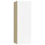 Mueble para TV madera contrachapada blanco roble 30,5x30x90 cm von , TV-Möbel - Ref: Foro24-803354, Preis: 58,20 €, Rabatt: %