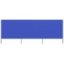 Paravientos de playa de 3 paneles tela azul celeste 400x80 cm by , Umbrellas - Ref: Foro24-47145, Price: 29,84 €, Discount: %