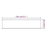 Toldo vertical terracota tela oxford 60x1200 cm de , Sombrillas - Ref: Foro24-148352, Precio: 57,77 €, Descuento: %