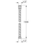 Tiger Flexo de ducha Ultrahose cromado 150 cm by , Supply lines and hoses - Ref: Foro24-436926, Price: 22,80 €, Discount: %