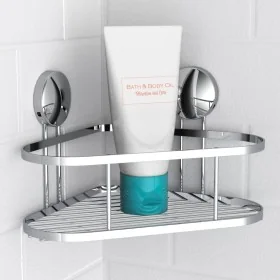 EISL Cesta de ducha cromada 22x18x13 cm by , soap dishes - Ref: Foro24-438826, Price: 31,76 €, Discount: %