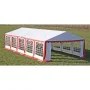 Parte Superior Del Toldo Fiestas Paneles Laterales Rojo & Blanco von , Abdeckungen für Zelte und Pavillons - Ref: Foro24-4015...