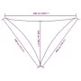 Toldo de vela triangular tela Oxford azul 4x4x5,8 m by , Umbrellas - Ref: Foro24-135562, Price: 33,09 €, Discount: %