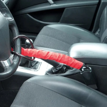 Carpoint Candado de bloqueo de volante rojo by , Vehicle steering wheel locks - Ref: Foro24-439313, Price: 36,08 €, Discount: %
