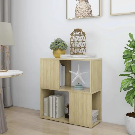 Librería de madera contrachapada roble Sonoma 60x24x63 cm by , Bookcases and shelves - Ref: Foro24-809065, Price: 33,44 €, Di...