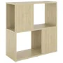 Librería de madera contrachapada roble Sonoma 60x24x63 cm by , Bookcases and shelves - Ref: Foro24-809065, Price: 33,44 €, Di...