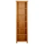 Estantería de 6 niveles madera maciza de roble 52x22x180 cm de , Librerías y estanterías - Ref: Foro24-331742, Precio: 214,36...