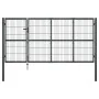 Puerta de valla de jardín con postes acero antracita 350x120 cm von , Gartentore - Ref: Foro24-144400, Preis: 429,24 €, Rabat...